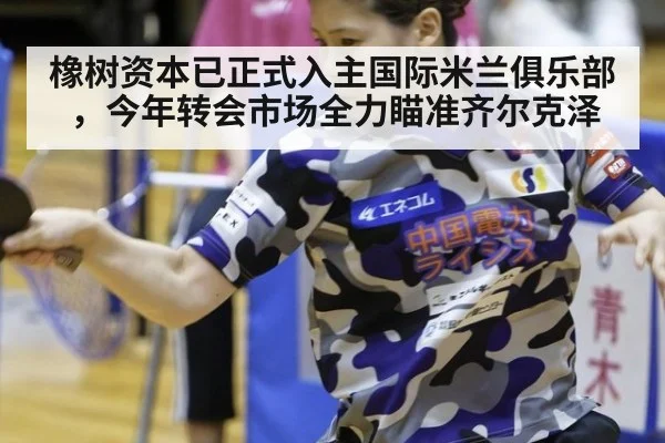橡树资本已正式入主国际米兰俱乐部，今年转会市场全力瞄准齐尔克泽